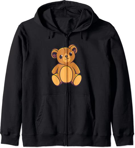 teddy bear graphic hoodie.